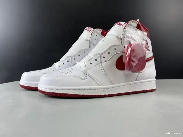 Kicktheory (2017) Metallic Air 1 Jordan Retro Red 555088-103 0523